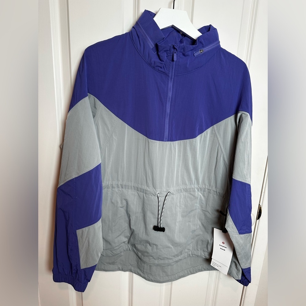 lululemon athletica Women's anorak in purple and Gray